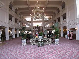 Hall de l'hôtel Disneyland