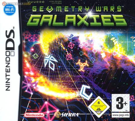Jaquette du jeu vidéo geometry wars galaxy