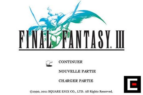 Final Fantasy 3 débarque sur l’Apple Store !