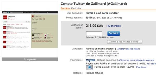 Offrez-vous le compte Twitter de Gallimard