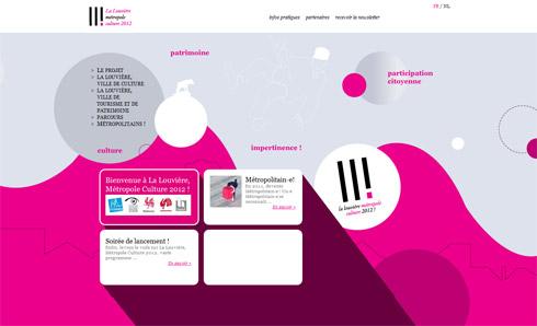 Mise en ligne du site Internet de La Louvière Métropole 2012