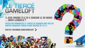 Promo Gameloft : 3 jeux à 0,79€ dès demain !