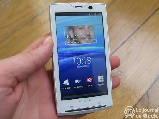 xperia x10 Le Sony Ericsson Xperia X10 aura finalement droit à Android 2.3 !