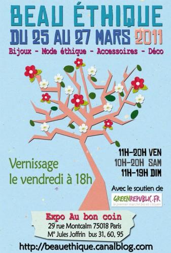 Beau éthique : Expo de créateurs et artistes
