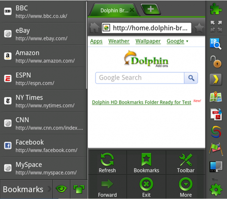 Dolphin Browser HD 560x493 Dolphin Browser HD 4.5 le meilleur navigateur pour tablettes Android.