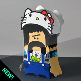 Collaboration BIG CHIEF PAPER TOY X Sanrio