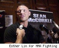 Sean McCorkle: La UFC est généreuse avec moi