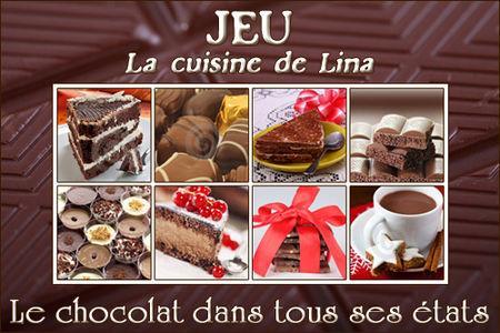 Voilà la 28ème participante à mon 2ème jeu... chocolina