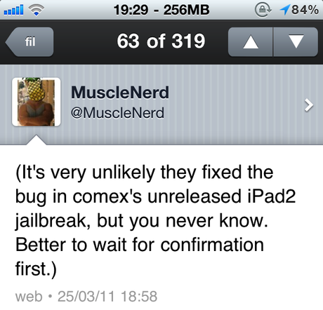 La faille de Comex semble être comblée dans l’iOS 4.3.1