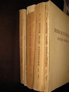 Plaisir de Bibliophile: les ouvrages de documentation.