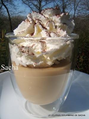 Tarte et  panna cotta  tout  spéculoos