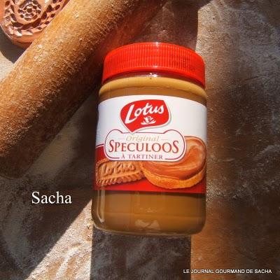 Tarte et  panna cotta  tout  spéculoos