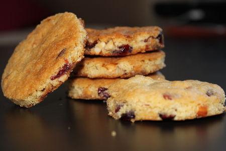 Cookies au chocolat blanc et aux cranberries IMG_1187
