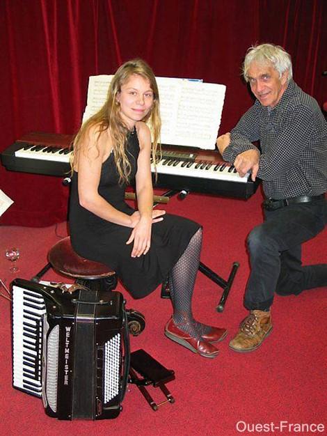 Annabelle François et Hugues Charbonneau dans leur voyage poétique « Tout au bout du jardin... d'infinis paysages ».