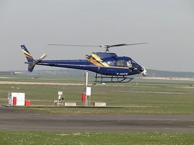 L’écureuil d'HELITEL en stationnaire
