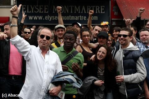 L’Elysée Montmartre doit vivre ... Les photos du rassemblement de soutien