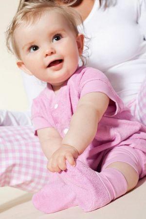 Combinaison pour bébé signé BOOB Design boobdesign_jumpsuit_pink_baby_girl_1_