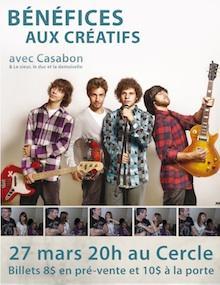 BÉNÉFICES AUX CRÉATIFS