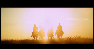 C’est l’histoire de quatres gus dans un western