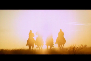 C’est l’histoire de quatres gus dans un western