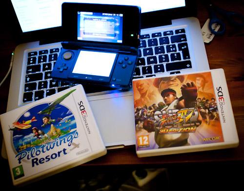 [ARRIVAGE] Console Nintendo 3DS – Pilotwings Resort – Super Street Fighter IV 3D Edition