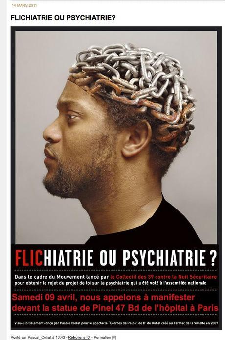 [Criminalisation du militantisme] Un collectif se forme contre la Loi médiatico-sécuritaire de crimininalisation des malades psychiques.