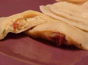 Raviolis parmesan tomates confites