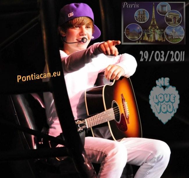 Justin Bieber : Ce soir en concert à Paris Bercy !