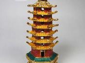 Pagode Chang incrustée cristaux