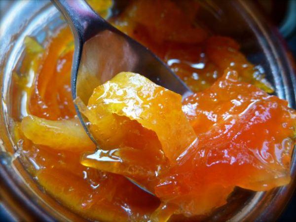 Confiture d’orange, papaye et citron au gingembre