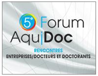 Le Forum AquiDoc réunit entreprises, docteurs et doctorants