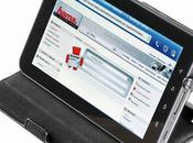 Etui cuir transforme support pour Galaxy