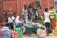 Côte d’Ivoire aide d’urgence Toulepleu, ville dévastée