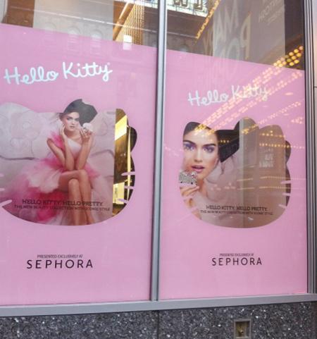 Hello kitty beauty – Sephora Times square