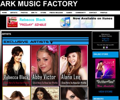 Patrice Wilson, Ark Music Factory et Rebecca Black