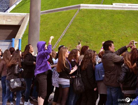 Justin Bieber à Bercy ... avec Purefans avant son concert de ce soir