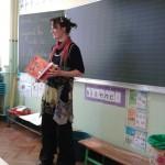 intervention d'une illustratrice en classe de CP