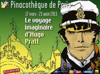 Hugo Pratt envahit la Pinacothèque de Paris