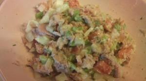 Supreme de thon aux légumes – de Nananounou