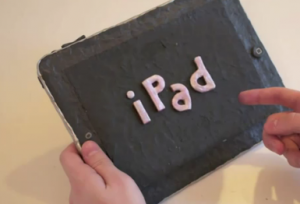 Un iPad tout en pâte à modeler