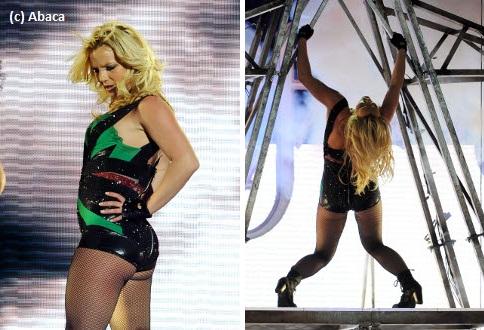 Britney Spears ... La vidéo et les photos de son show chez Jimmy Kimmel
