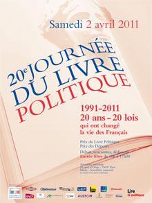 La 20e Journée du Livre Politique le 2 avril
