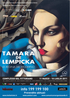 Exposition Tamara di Lempicka à Rome