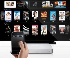 apple remote with apple tv graphic 300x250 AppleTV : une méthode Full Apple pour écouter votre musique numérique