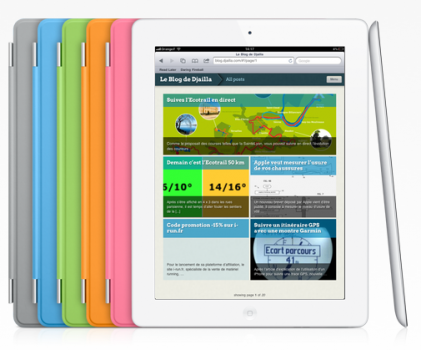 Blog compatible iPad : OnSwipe pour WordPress