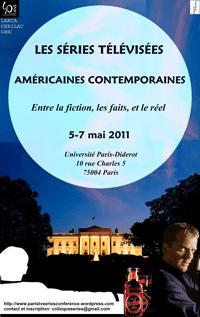 Colloque sur les séries télévisées américaines contemporaines