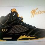walters 60th anniversary x air jordan v retro 2 150x150 Walter’s x Air Jordan V 60è Anniversaire