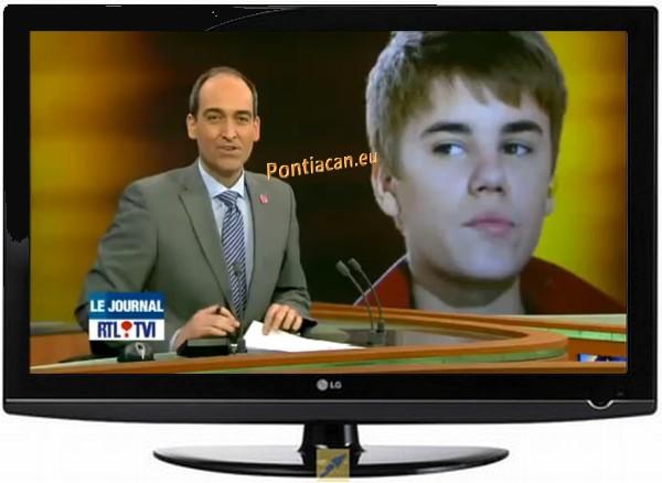 Justin Bieber : JT RTL TVI - Son passage en Belgique ! (Vidéo)