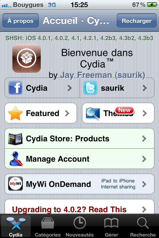 Cydia 1.1.1 est disponible