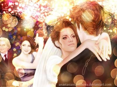 Breaking Dawn : Tournage de la scène de mariage